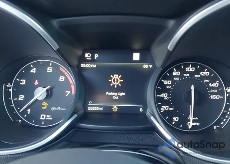 2021 Alfa Romeo Stelvio Ti Sport Awd from USA, damaged, VIN ZASPAKBN7M7D10750